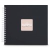 Photo Album Hama Fine Art, Spiral, black, 28x24 cm, 50 white pages, 9831
