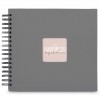 Photo Album Hama Fine Art, Spiral, stone grey, 28x24 cm, 50 black pages, 9840