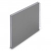 Photo Album Hama Fine Art, Spiral, stone grey, 28x24 cm, 50 white pages, 9837