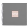 Photo Album Hama Fine Art, Spiral, stone grey, 28x24 cm, 50 white pages, 9837