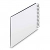 Photo Album Hama Fine Art, Spiral, white, 28x24 cm, 50 black pages, 9846