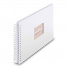 Photo Album Hama Fine Art, Spiral, white, 28x24 cm, 50 white pages, 9843