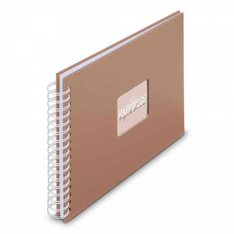 Photo Album Hama Fine Art, Spiral, mousse, 28x24 cm, 50 white pages, 9849