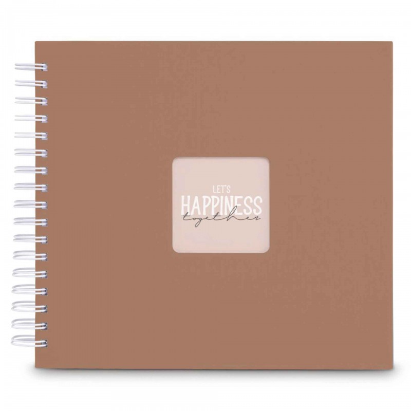 Photo Album Hama Fine Art, Spiral, mousse, 28x24 cm, 50 white pages, 9849
