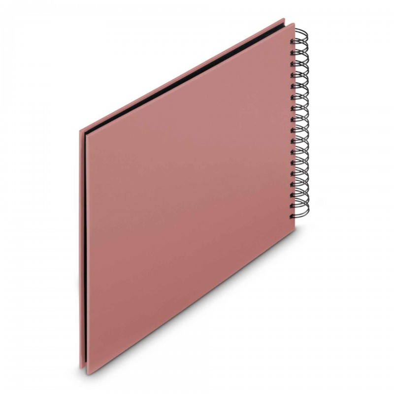 Photo Album Hama Fine Art, Spiral, terracotta, 28x24 cm, 50 black pages, 9858