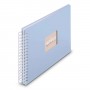 Photo Album Hama Fine Art, Spiral, lagune blue, 28x24 cm, 50 white pages, 9861