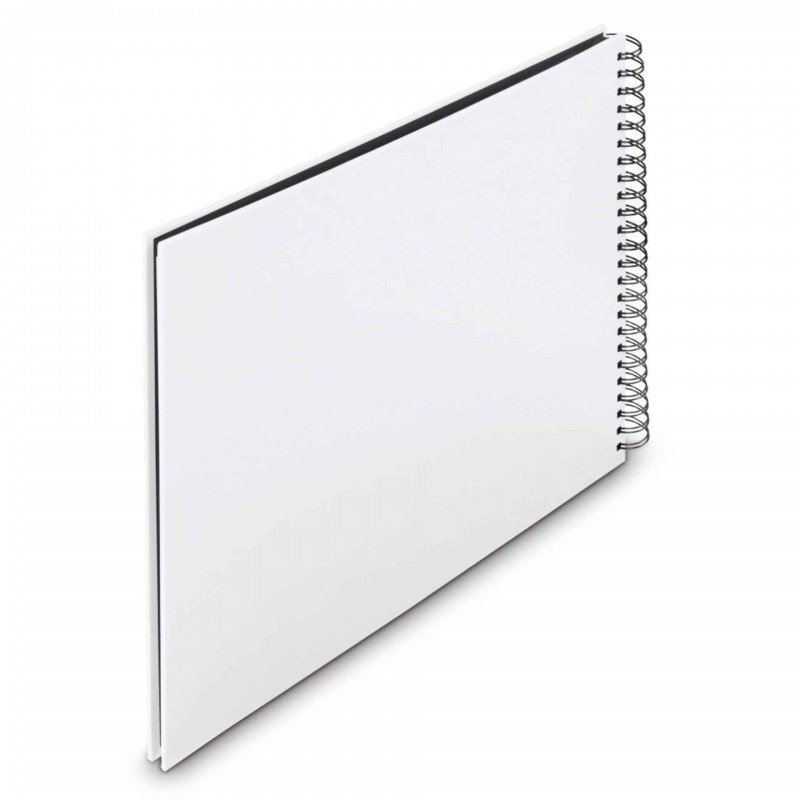 Photo Album Hama Fine Art, Spiral, white, 36x32 cm, 50 black pages, 9847