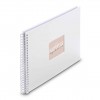 Photo Album Hama Fine Art, Spiral, white, 36x32 cm, 50 white pages, 9844