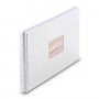 Photo Album Hama Fine Art, Spiral, white, 36x32 cm, 50 white pages, 9844