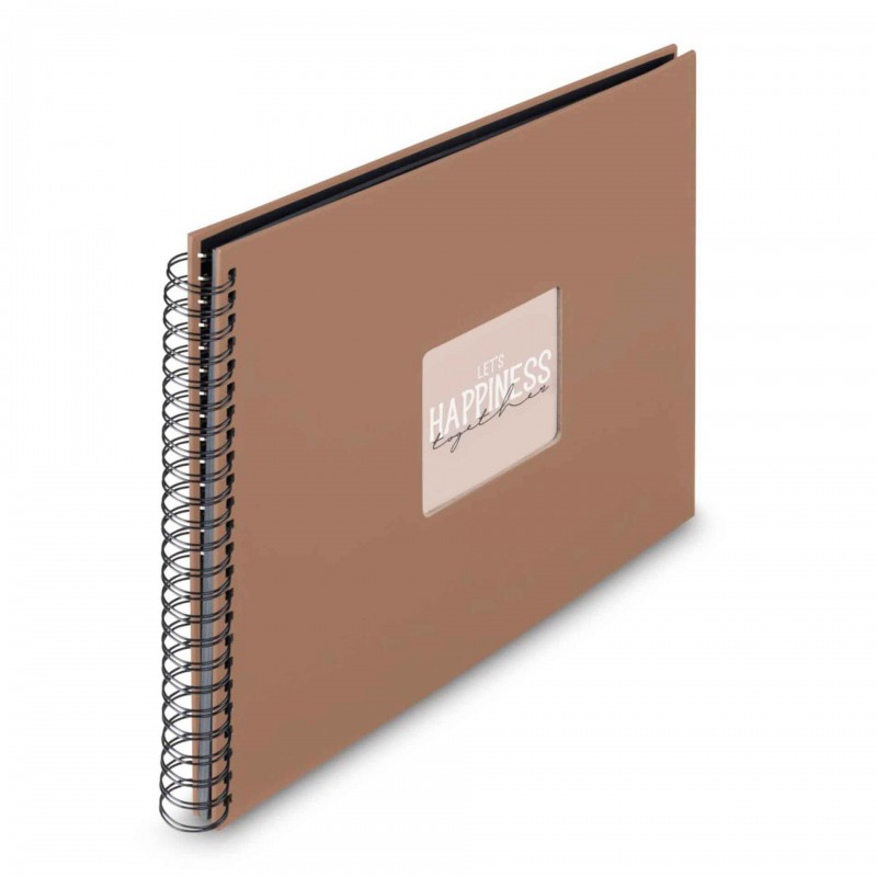 Photo Album Hama Fine Art, Spiral, mousse, 36x32 cm, 50 black pages, 9853