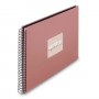 Photo Album Hama Fine Art, Spiral, terracotta, 36x32 cm, 50 black pages, 9859