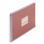 Photo Album Hama Fine Art, Spiral, terracotta, 36x32 cm, 50 white pages, 9856