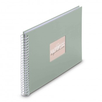 Photo Album Hama Fine Art, Spiral, sage, 36x32 cm, 50 white pages, 9868