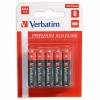 1x10 Verbatim Alkalna baterija Micro AAA LR 03 49874 Verbatim D-495420