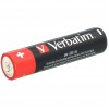 1x10 Verbatim Alkalna baterija Micro AAA LR 03 49874 Verbatim D-495420