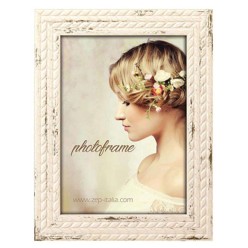 Okvir za slike ZEP Livia, 15x20cm, bel, Resin, YT268W (D-490562)