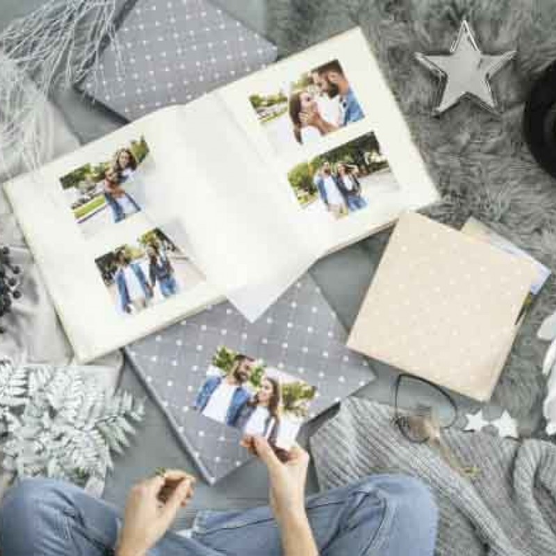 Foto album Hama Skies II Jumbo, 30 x 30cm, 60 strani, bež, 7256
