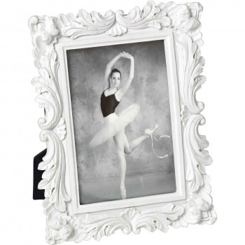 Foto okvir Walther Saint Germain, 13x18cm, plastičen, bel, QS318W