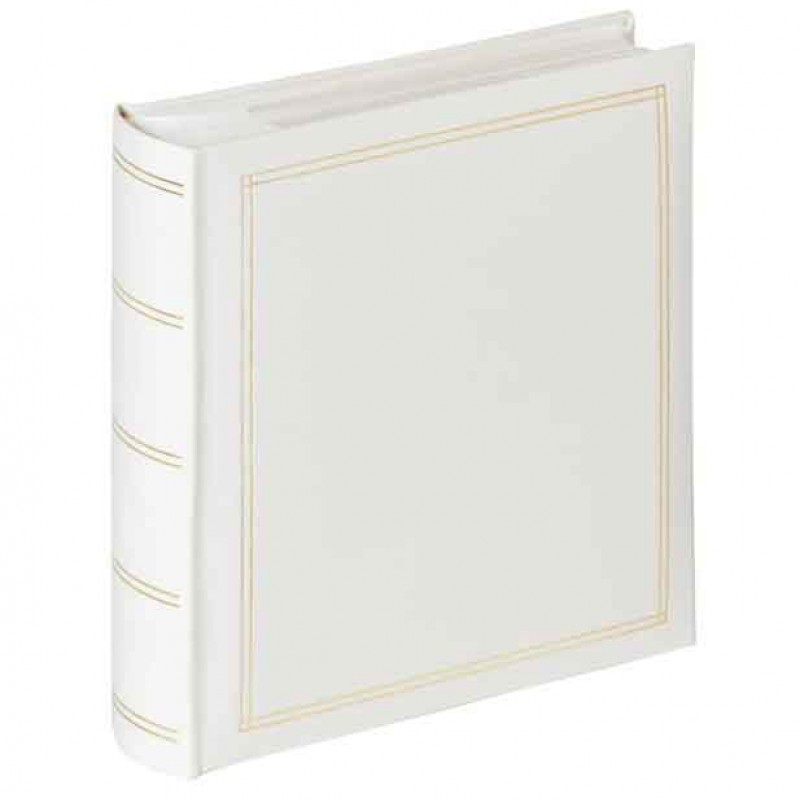 Photo album Walther Monza, white, 21x22cm, 100 white pages, slip-in/notes, ME138W Photo album Walther Monza, white, 21x22cm, 100 white pages, slip-in/notes, ME138W