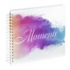 Photo Album Hama Watercolor Moments, Spiral, 28x24 cm, 50 white pages, 2651