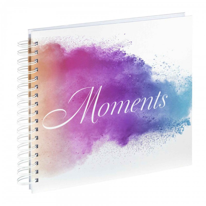 Photo Album Hama Watercolor Moments, Spiral, 28x24 cm, 50 white pages, 2651