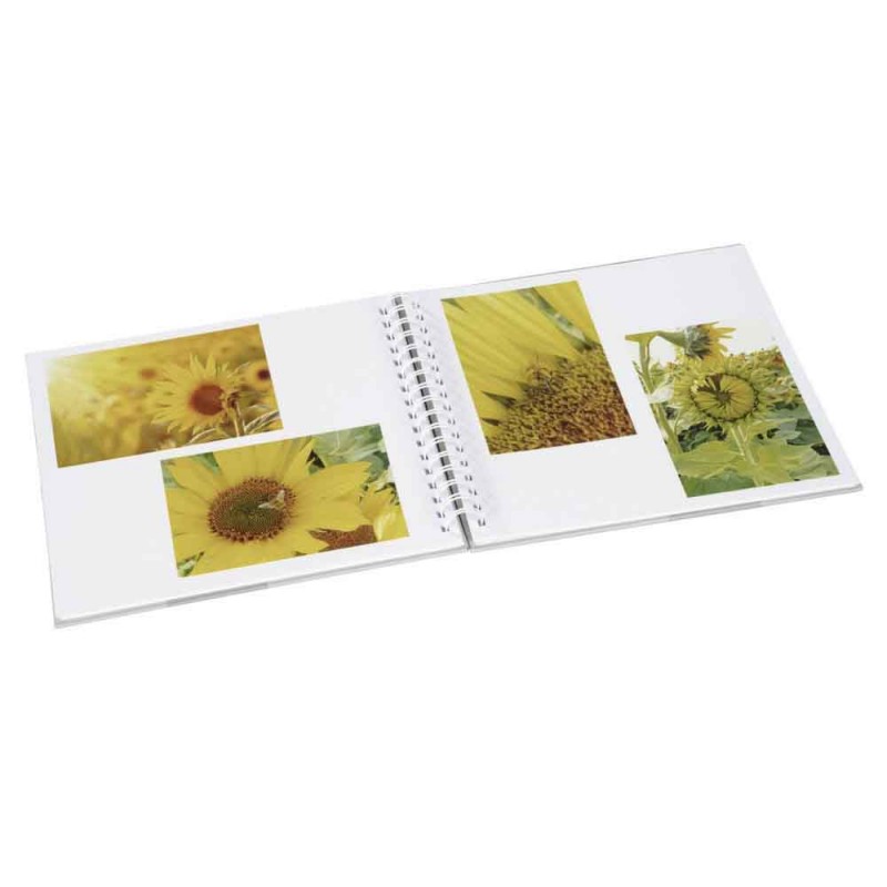 Photo Album Hama Watercolor Moments, Spiral, 28x24 cm, 50 white pages, 2651