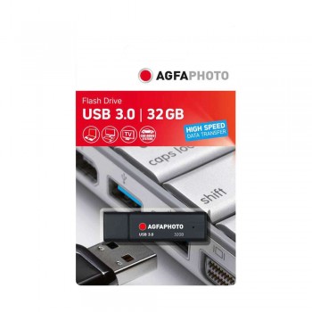 AgfaPhoto USB 3.0 ključek, črn, 32GB AgfaPhoto USB 3.0 ključek, črn, 32GB