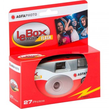 AgfaPhoto LeBox ISO 400 Flash kamera s filmom za enkratno uporabo