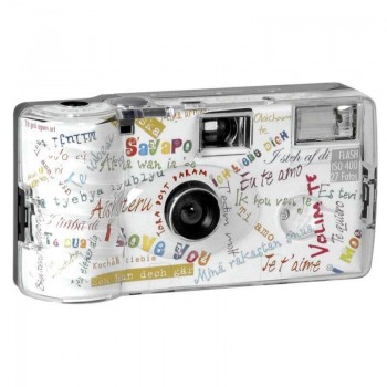 Aparat s filmom za enkratno uporabo Flash 400 27 I mog di white