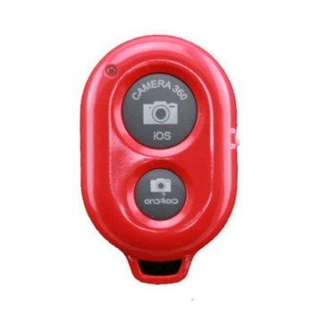 Phone Remote Camera Shutter for Selfie, Bluetooth, Release Button, With Battery