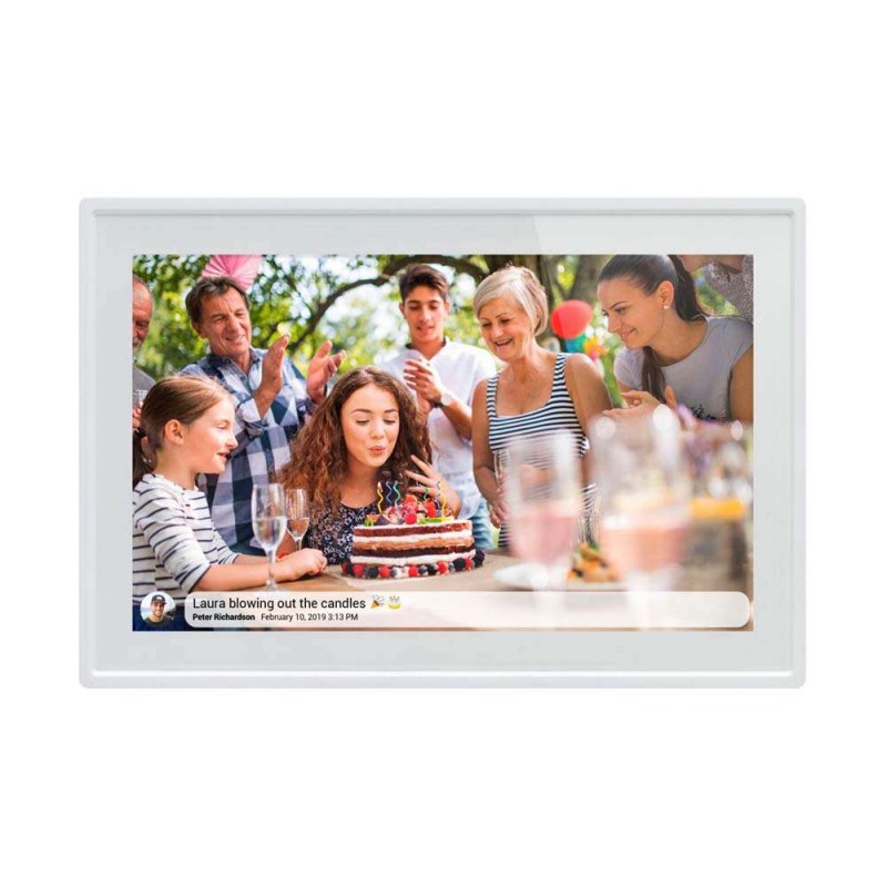 Digitalni foto okvir Braun DigiFrame 1019, 16GB, 25,7cm (10,1inch), bel Braun D-660032
