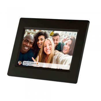 Digitalni foto okvir Braun DigiFrame 718, WiFi, 8GB, 17,8cm (7inch), črn