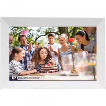 Digital photo frame Denver Frameo PFF-1024, 25,7cm (10,1), 16GB, white Digital photo frame Denver Frameo PFF-1024, 25,7cm (10,1), 16GB, white