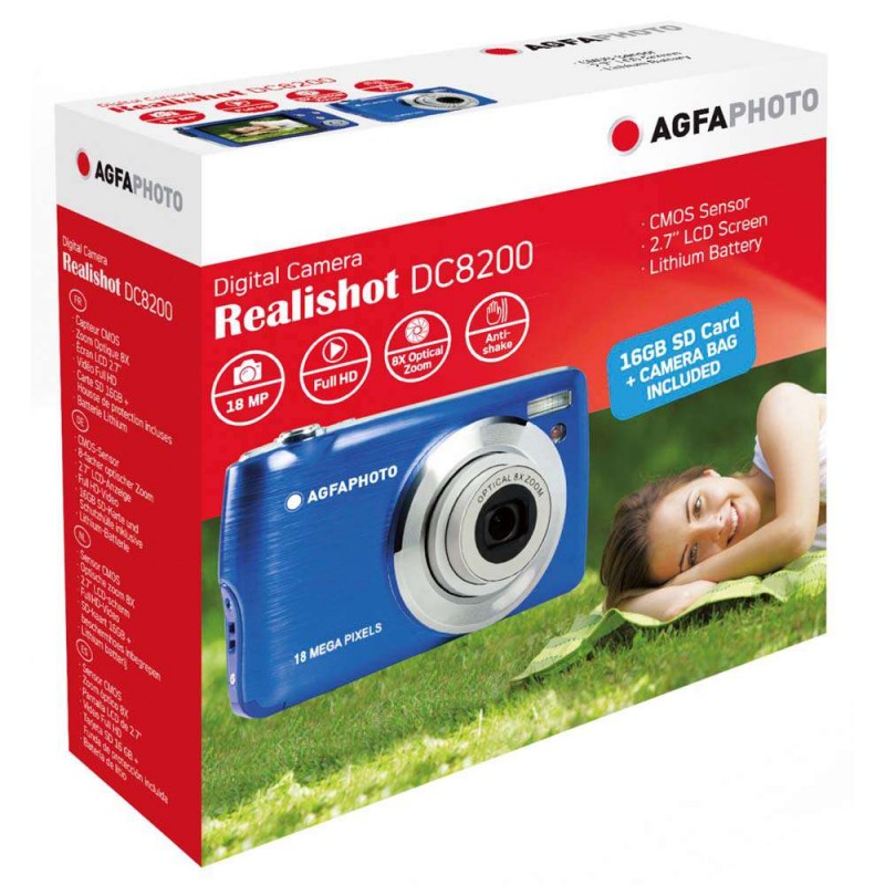 Compact digital camera AgfaPhoto Realishot DC8200 blue AGFAPhoto D-748904