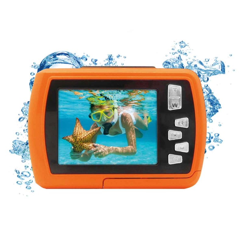Digitalni fotoaparat Easypix Aquapix W2024 Splash, oranžen Easypix D-804813