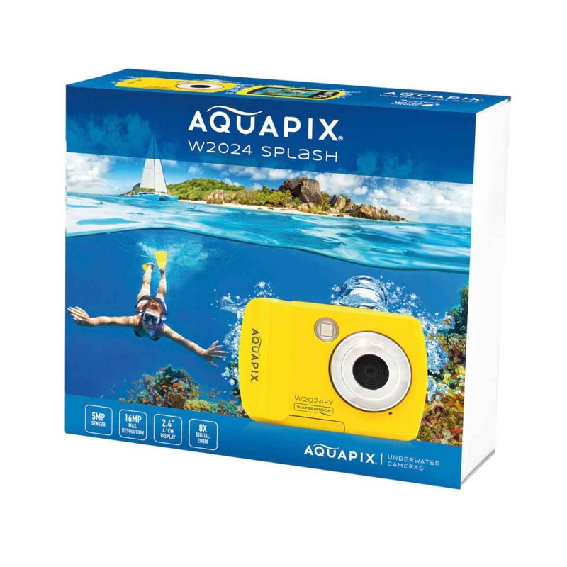Digital camera Easypix Aquapix W2024 Splash, yellow (D-651380)