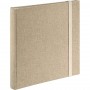Foto album Hama Jumbo Tessuto, bež, 30x30cm, za velikost fotografij 10x15cm, 60 belih strani, 3847