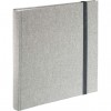 Foto album Hama Jumbo Tessuto, siv, 30x30cm, za velikost fotografij 10x15cm, 60 belih strani, 3846 Hama D-666626