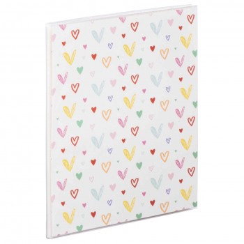 Foto album Hama Shine Hearts, 17,5 x 22 cm, 80 fotografij, slip in/notes, 3868