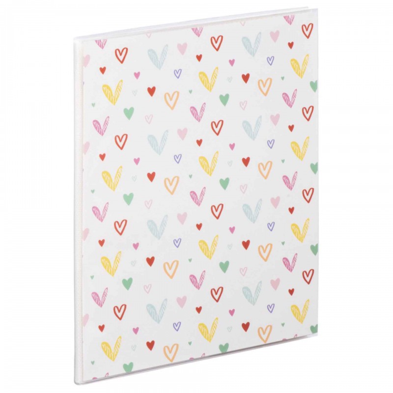 Photo album Hama Shine Hearts, 17,5 x 22 cm, 80 Photos, slip in/notes, 3868 Hama Photo album Hama Shine Hearts, 17,5 x 22 cm, 80 Photos, slip in/notes, 3868 Hama D-886237