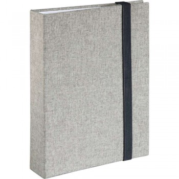Photo album Hama Tessuto, gray, 18x22,5cm, for photos 10x15cm, 80 pages, 3848