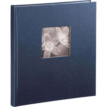 Photo album for pictures Hama Fine Art, blue, 29x32cm, 50 white pages, bookbound 2118