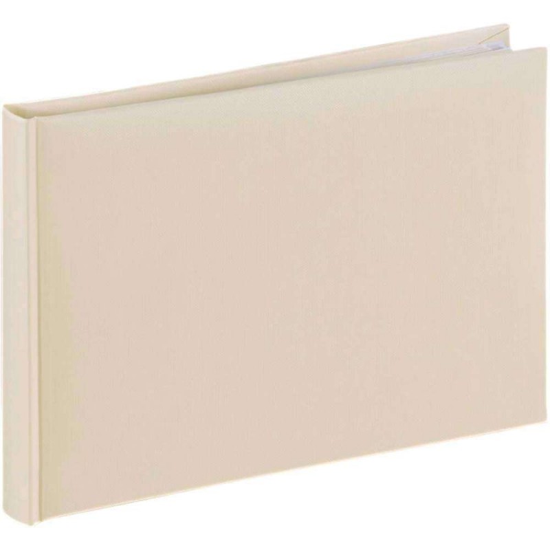 Photo Album Hama Fine Art, Bookbound, sand, 24x17cm, 36 white pages 2727 Hama D-528600
