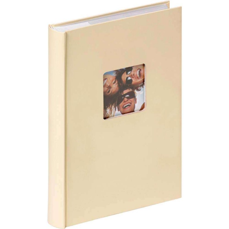 Photo album Walther Fun cream ME111H, 300 photos 10x15cm, Slip-in Walther D-115985