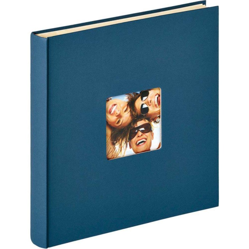 Foto album Walther Fun, modra, 33x33,5cm, 50 belih strani, samolepilni, SK110L Walther D-322079