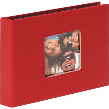 Foto album Walther Fun, rdeč, 12x17cm, za 36 fotografij v velikosti 10x15cm, MA353R