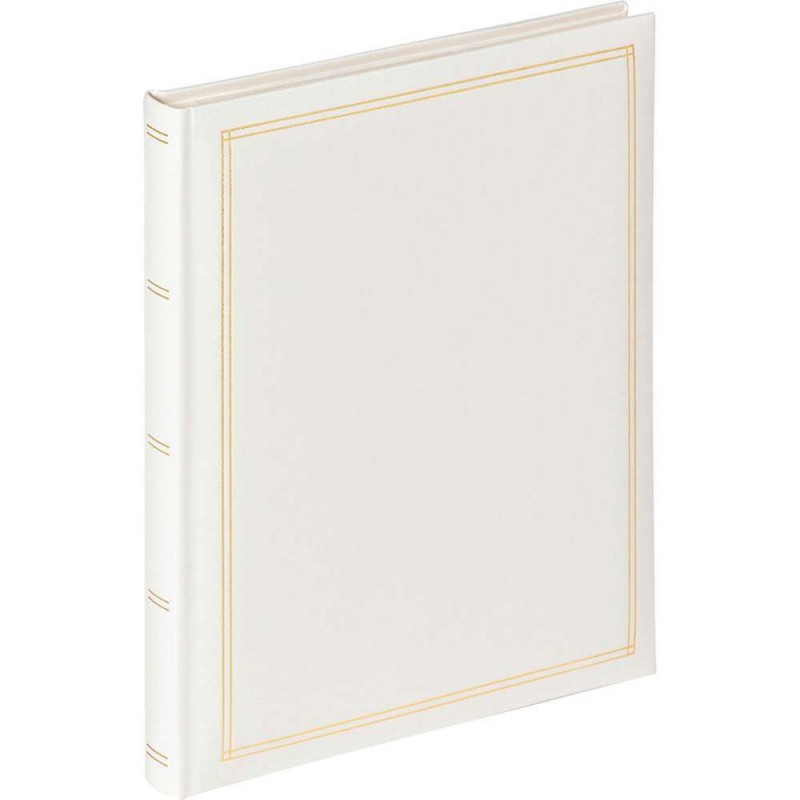 Photo album Walther Monza, white, 26x30cm, 30 white pages, self-adhesive, SK124W Walther D-774569