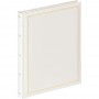 Photo album Walther Monza, white, 26x30cm, 30 white pages, self-adhesive, SK124W