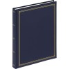Photo album Walther Monza, blue, 26x30cm, 30 white pages, self-adhesive, SK124L
