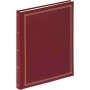 Foto album Walther Monza, rdeč, 26x30cm, 30 belih strani, samolepljiv, SK124R